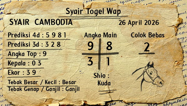 Prediksi Cambodia