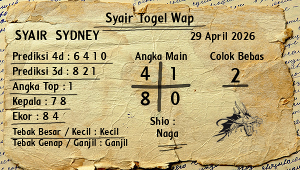 Prediksi Sydney