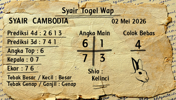 Prediksi Cambodia