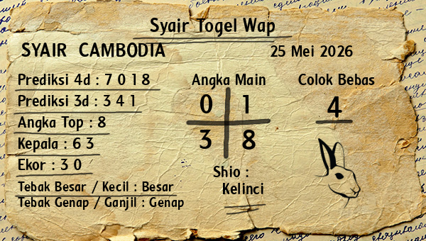 Prediksi Cambodia