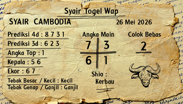 Prediksi Cambodia