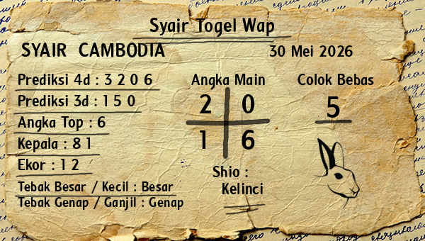 Prediksi Cambodia