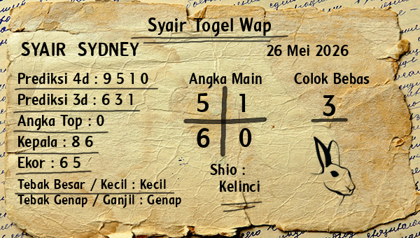 Prediksi Sydney