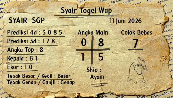Prediksi SGP