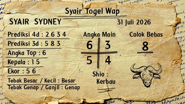 Prediksi Sydney