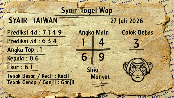 Prediksi Taiwan