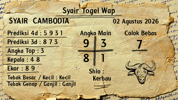 Prediksi Cambodia