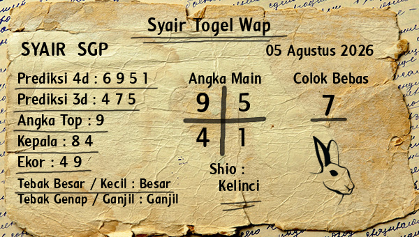 Prediksi SGP