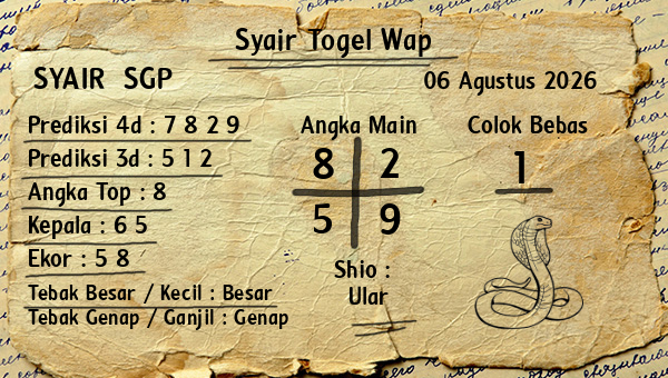 Prediksi SGP