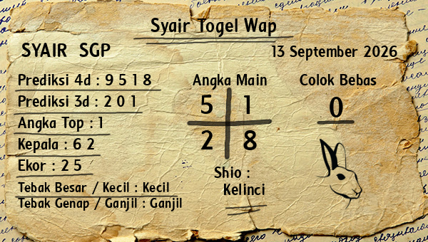 Prediksi SGP