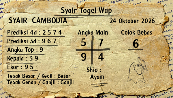 Prediksi Cambodia
