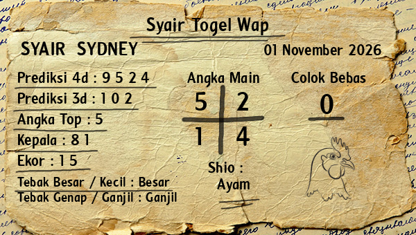 Prediksi Sydney