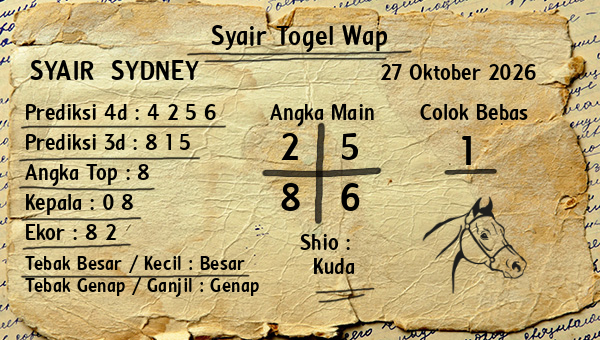 Prediksi Sydney