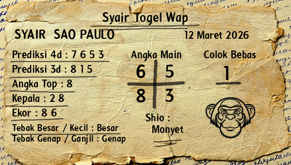 Prediksi Sao Paulo
