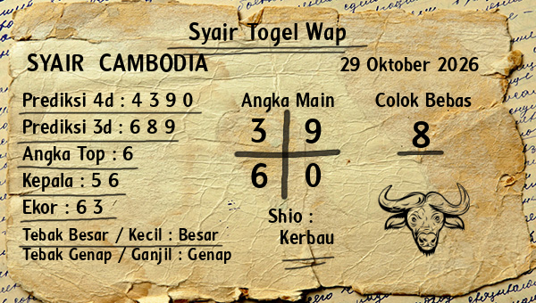 Prediksi Cambodia